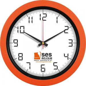 Plastik Duvar Saati ( Ø 40 cm )