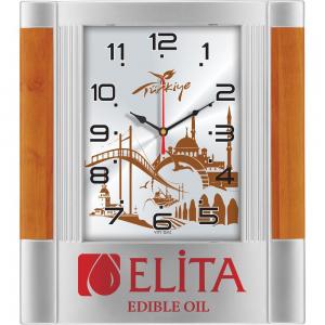 Plastik Duvar Saati ( 27,5 x 31,5 cm )