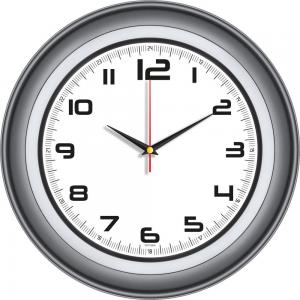 Plastik Duvar Saati ( Ø 40 cm )