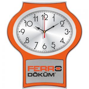 Plastik Duvar Saati ( 29 x 33 cm )